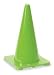 Industrial Grade 1YBW8 Safety Cone, Green, 18 In, Poly, 1.5 Lbs
