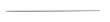 Sterling Silver .7mm 4 Sided Diamond-cut Mirror Box Chain - 16 inch