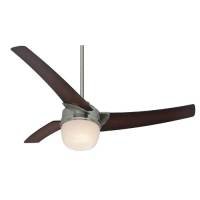 Hunter Fan 21806 54 Eurus Contemporary Indoor Brushed Nickel Ceiling Fan w/ Remote