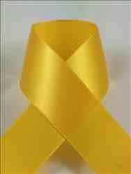 Schiff Ribbons 2244-5 100-Yard Polyester Double Face Satin Ribbon, 7/8-Inch, Yellow Gold
