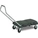 Triple Trolley Black Standard Duty with User-Friendly Handle - 500 Lb Capacity