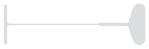 Garvey 1-Inch MicroStandard, Clear, Tagging Barbs (Tags-43301)