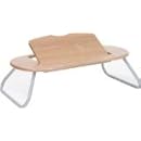 Flash Furniture NAN-JN-2779-GG Angle Adjustable Laptop Computer Table with Dark Natural Top