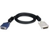 Micro Connectors M05-159 6-Feet Analog to HD15M Video DVI Cable