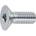 ＴＲＵＳＣＯ　六角穴付皿ボルト三価白