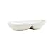 Mikasa Swirl White Swirl White Divided Server 12.4-in.