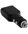 Black USB Car Charger With IC Protection And Insurance Management for Ipod apple