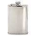 Chrome Bejeweled Flask with Rhinestones