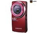 Samsung HMX-U20 high-definition mini camcorder - red + IA-BH130LB Battery