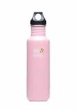 Classic 27 oz *Pink Renewal* Stainless Steel Water Bottle with Loop Cap from Klean Kanteen™ Pink Stainless Steel Water Bottle