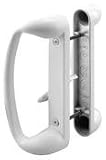 Prime Line Products C1176 White Sliding Glass Door Handle, White