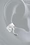 Earcuff 9SQRSS Sterling Silver for RIGHT Ear