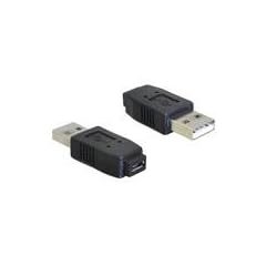 DELOCK Adapter USB micro-A+B Buchse zu USB2.0-A Stecker