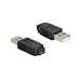 DELOCK Adapter USB micro-A+B Buchse zu USB2.0-A Stecker