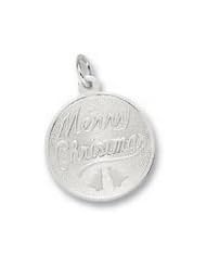 Rembrandt Charms Merry Christmas Disc Charm