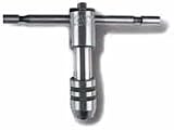 Gyros 94-01718 T-Handle Ratchet Tap Wrench #7-14 Capacity