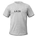 LAOS - Country-series - Heather Grey or White T-shirt