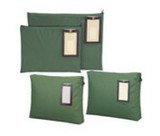 Flat Dark Green Transit Sack, 18w x 14h