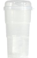 Turbo Shaker - Clear w/ Clear Lid - NA