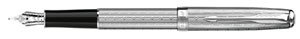 Parker Sonnet Premium Silver Lustre CT Medium Point Fountain Pen - 1743562