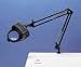 Electrix Illumination 7268 Incandescent magnifying swing arm clamp-on lamp, 33 reach, black