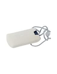 White iPhone 3G / 3GS Case - Genuine Stingray Skin Leather