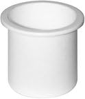 WHITECAP HARDWARE Industries S-3514 Top Mount Ring Cup Holder (1 Drink), Stud Mount