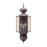 8545-26 - SeaGull Lighting Three-Light Classico Outdoor Wall Lantern