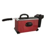 Stainless Steel Deep Fat Fryer Red Stainless Steel Deep Fryer