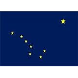 NEOPlex 3' x 5' Solar Max Nylon State Flag, Made in the USA by Annin - Alaska
