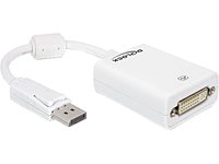 DELOCK Adapter Displayport-St > DVI24+5-Bu weiss Preisvergleich