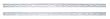Westward 2YNF7 Rigid Rule, 18 In, 4R Graduations