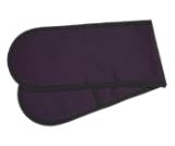 Kitchen & Housewares : Rushbrookes Plains Double Oven Glove Aubergine