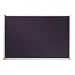 QUARTET / Chalk board, Aluminum Frame, 2'x3', Black / QRTECA203B / Sold as 1 Each / Mfr Part # ECA203B