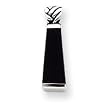 Sterling Silver Onyx Pendant with Chain - 16 Inch