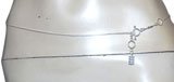 Sterling Silver Indian Jewelry Belly Chains Women Hand Engraved Max Length 33 inches (bellychain001)