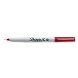 Sharpie Ultra Fine Point Permanent Markers, 12 Red Markers(37002)