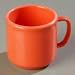 Carlisle 4305252 Sunset Orange 10.9 Oz. Stackable Mug (Case of 12)