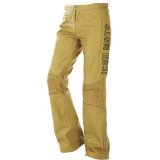 Icon Womens Bombshell Leather Pants Tan 11