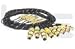 5m ( 15ft ) Atlona 8-channel Xlr (F) to Trs (M) Cable
