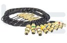8M ( 25FT ) Atlona 8-Channel XLR (F) to TRS (M) Cable