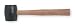 Westward 5MX41 Mallet, Rubber, 13 Oz, Wood