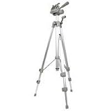 Targus 60 Aluminum Tripod with Two-Way Panhead and Bubble Level,
