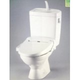 リクシル　マンション用便器（壁排水）C-180P+DT-4840+CF-37AT/BW1(便器・タンク・普通便座セット　カラーピュアホワイト　画像のシャワートイレは付きません、画像２の普通便座が付きま