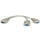 Tripp Lite P516-001 VGA/XVGA Monitor Y Splitter HD15M/2XF