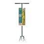 AMES TRUETEMPER HDP12-8 STANDUP TILLER HOUND DOG