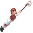 Arkansas Razorbacks 7" Bathroom Toothbrush - Set of 2 - NCAA College Athletics