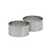 from Grunwerg Grunwerg - Stainless Steel - 9cm Rosti / Chefs Food Rings - Set of 2 Model FR-209