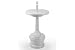 Patio Outdoor Ashtray With Table White