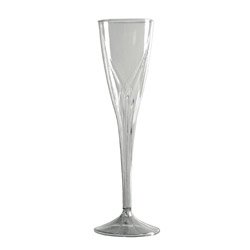 Classicware Clear Champange Glass, 5 Ounces (WNACWSC5) Category: Plastic Cups